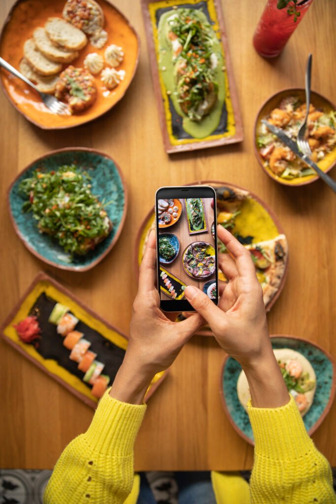 view-delicious-food-arrangement foodBlogger