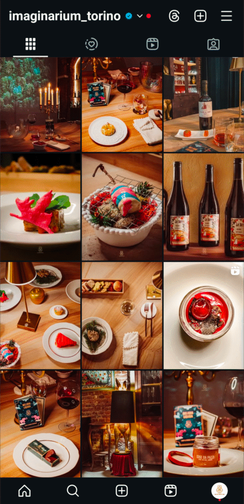 gestione social per ristorante - i dati